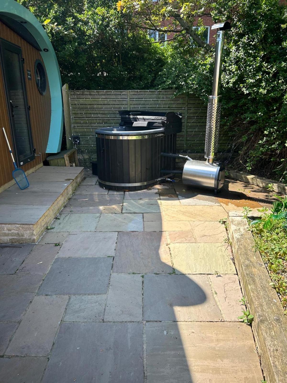 Elletson Park Wood Fired Hot Tubs, Caravans & Pods Pilling מראה חיצוני תמונה