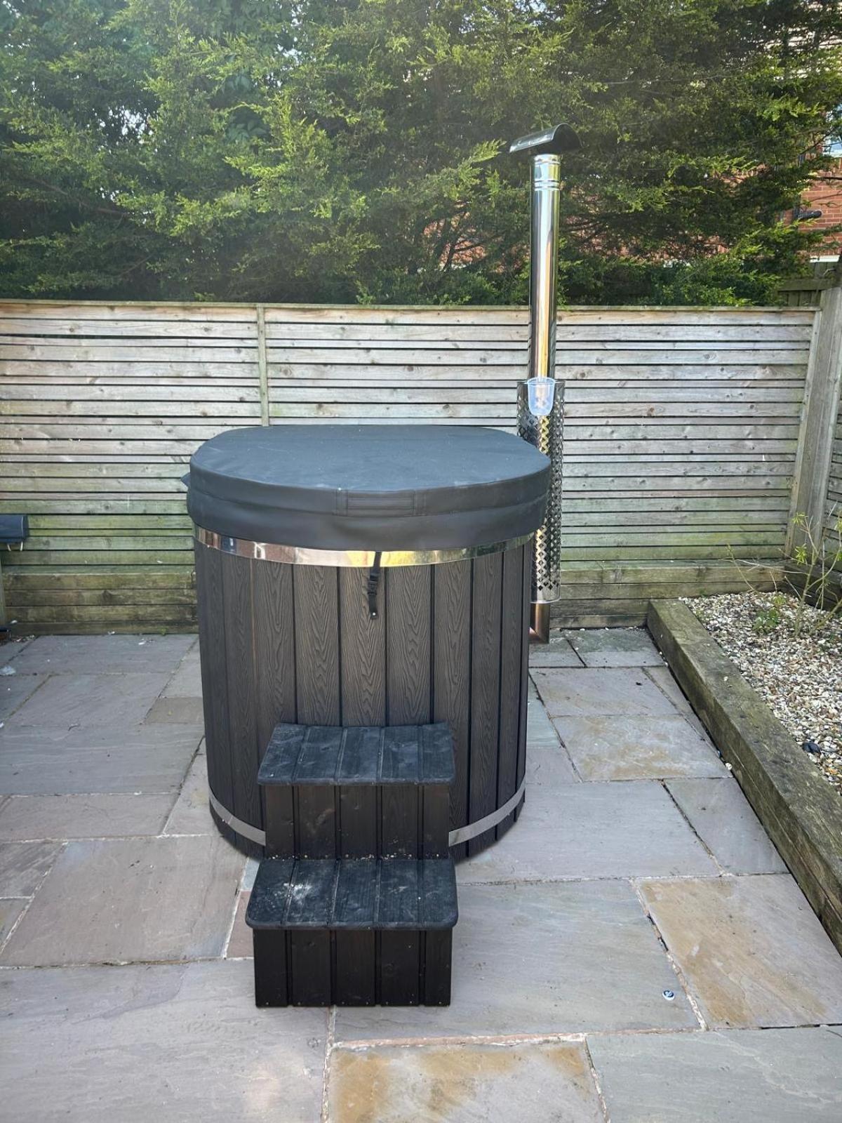 Elletson Park Wood Fired Hot Tubs, Caravans & Pods Pilling מראה חיצוני תמונה